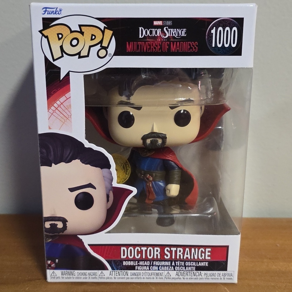Funko Pop Doctor Strange Multiverse Figure - Red and Blue